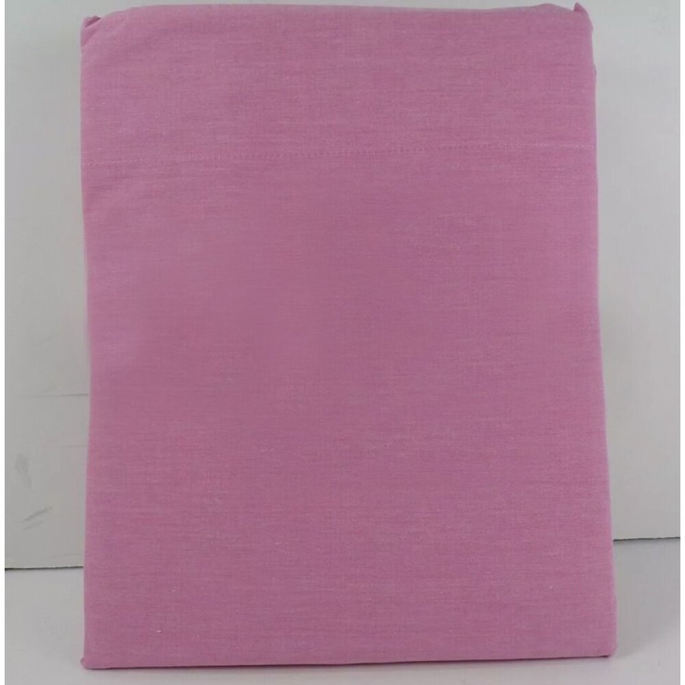 $70 Pottery Barn Kids Chambray Pink Sheets & Pillowcase Set Twin Bed size EUC!